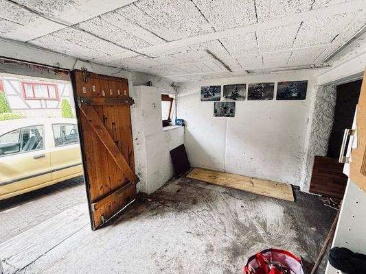 Die kleine Werkstatt im EG