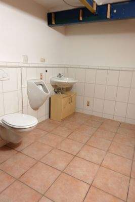 WC im Untergeschoss/Keller