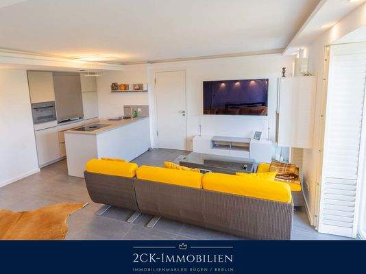 Wohnebereich mit Küche