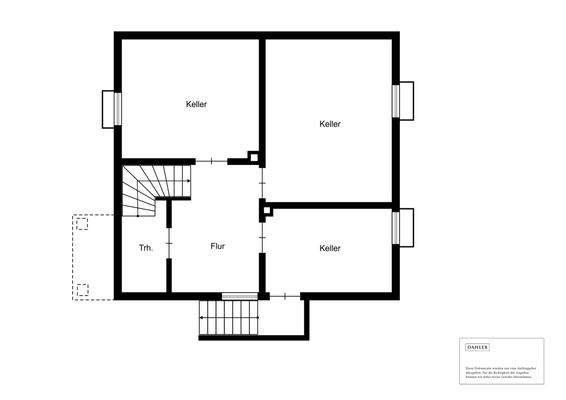 Grundriss Kellergeschoss