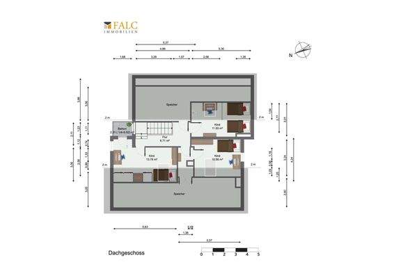 Grundriss Dachgeschoss
