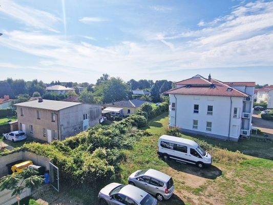 Ausblick vom Balkon Wohnzimmer