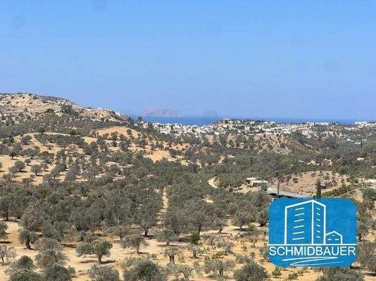 Kreta, Sivas: Grundstück mit herrlichem Meerblick am Ortsrand zu verkaufen