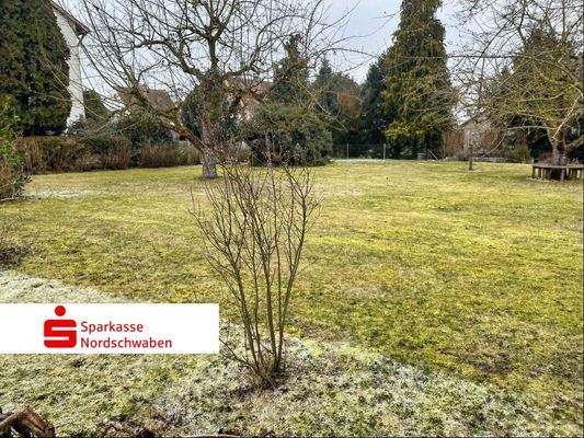 Erschlossenes Wohnbaugrundstück Südseite