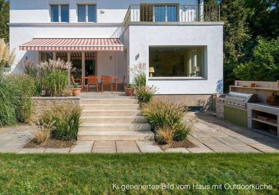 Haus hinten - Ki generiert