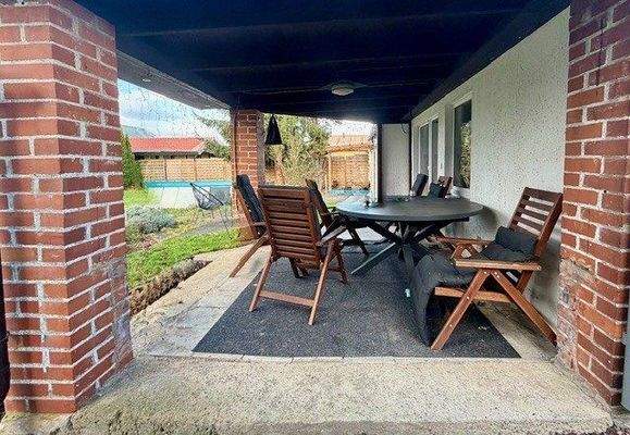 Terrasse am Wohnzimmer