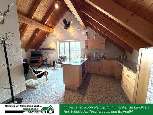 Wohn-/Essbereich mit Küche