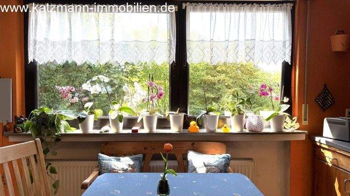 OG - Wohnküche/Blick zum Hof