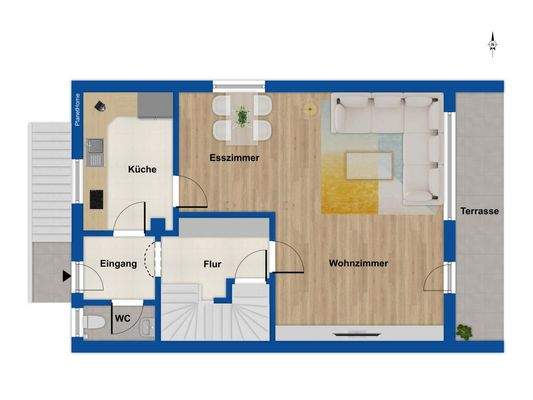 Grundriss Erdgeschoss