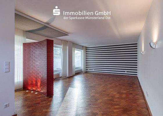 Wohnzimmer im Staffelgeschoss