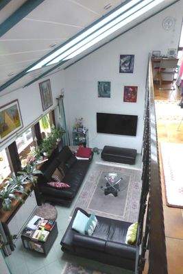 Blick ins Wohnzimmer