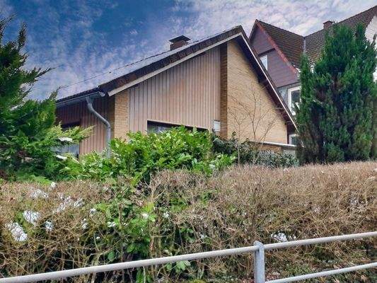 Giebelseite Einfamilienhaus