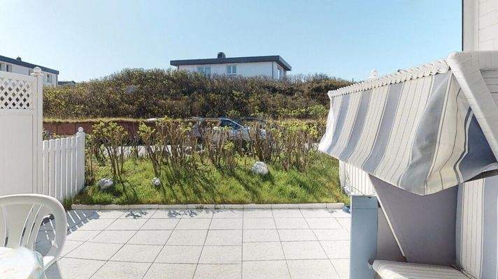 Blick auf die Terrasse 