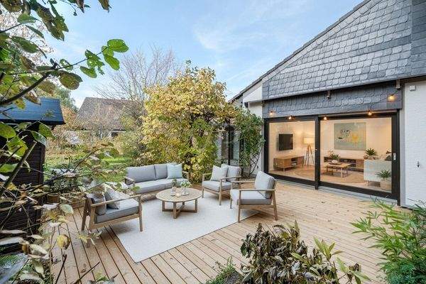 Gestaltungsvariante Terrassenbereich