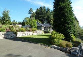 Ansicht von der Zufahrt