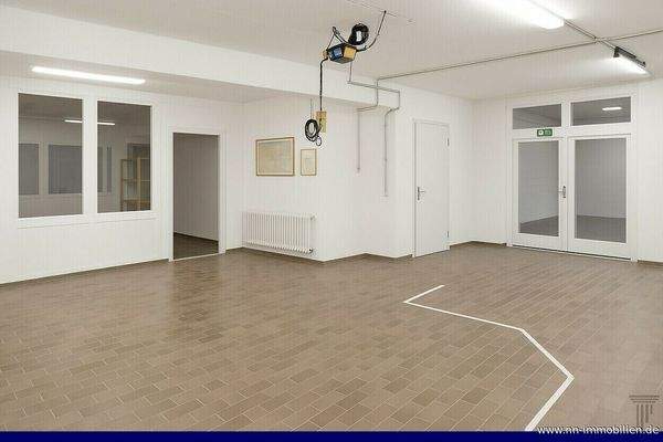 grosszügige Lagerfläche im UG - visualisiert (KI-generiert)