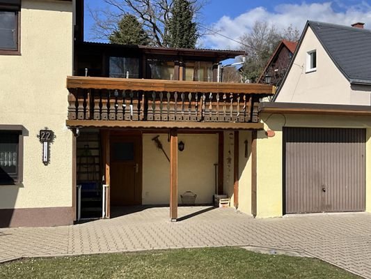Anbau mit Terrasse und Gargae
