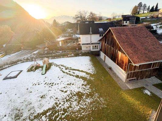 Ausblick Grünfläche