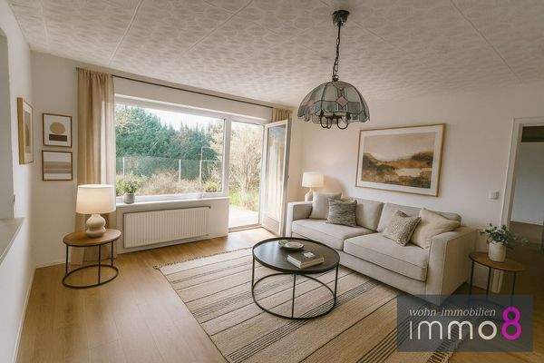 Einrichtungsbeispiel Wohnzimmer KI-generiert