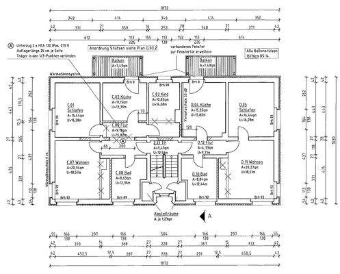 Grundriss Obergeschoss
