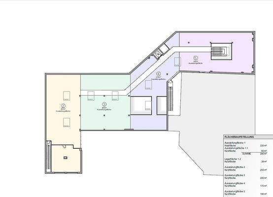 Ausstellungsflächen