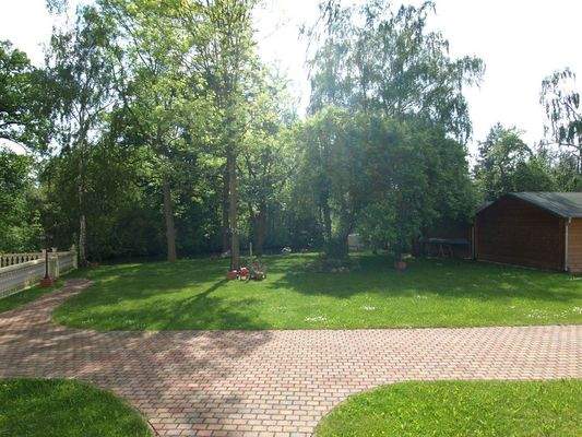 Balkonblick zur Weißen Elster