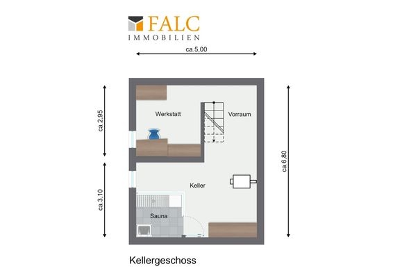 Grundriss Untergeschoss