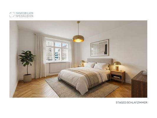 STAGED Schlafzimmer