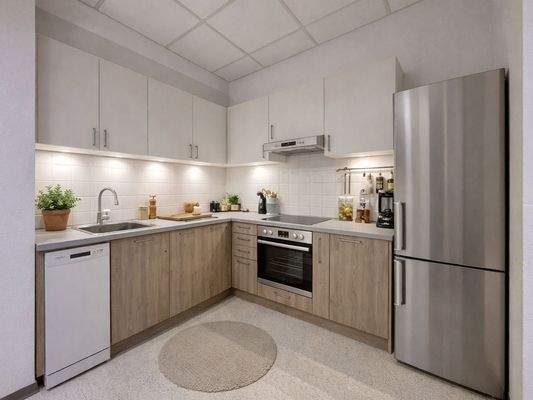 Küche (KI visualisiert)