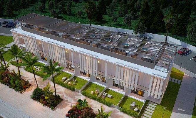 Wohngebäude Außenansicht