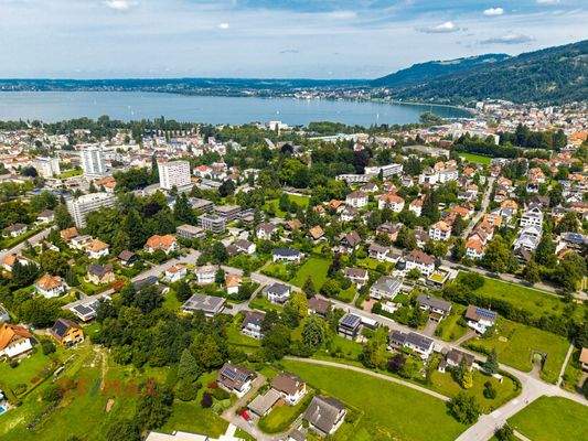 Drohnenbild Standort bildSonnenstraße Blickrichtung See