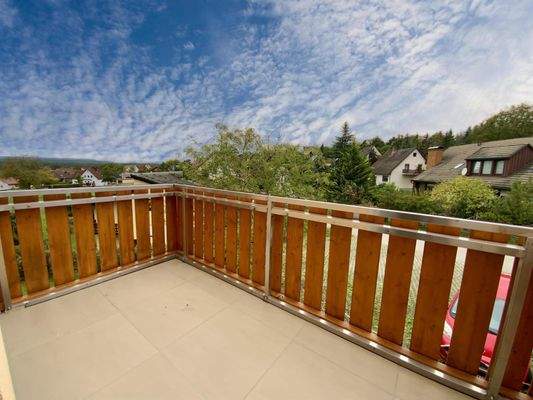 schöner Balkon mit West-Ausrichtung - genießen Sie die Abendsonne