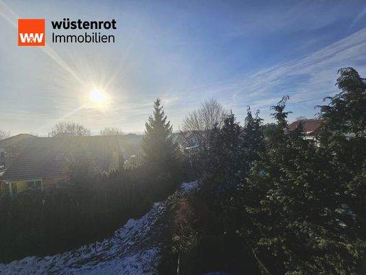 Mit Ausblick ins Grüne