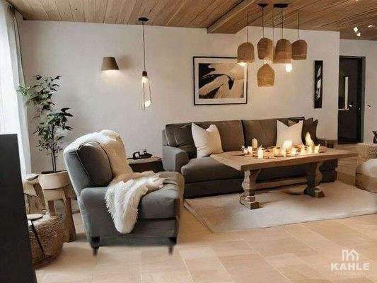 Wohnbeispiel Wohnzimmer  