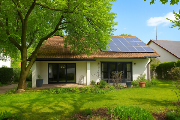 Traumhaus mit Traumgarten