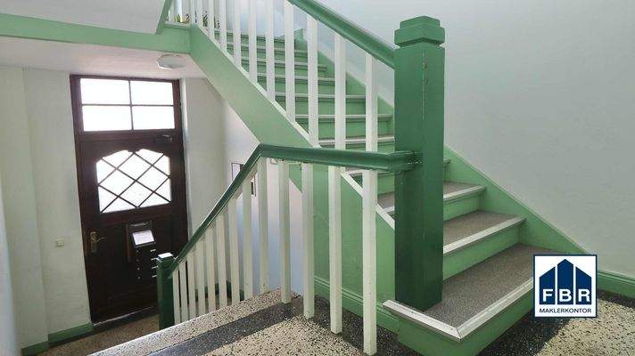 Gepflegtes Treppenhaus