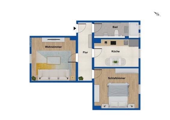 Grundriss - Erdgeschoss