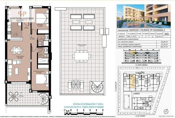 Gebäude 1 Wohnung 1-3-2