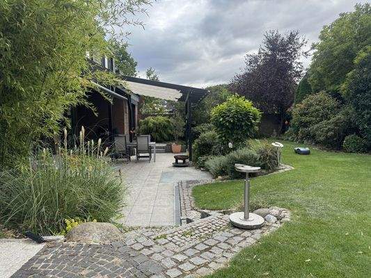 Terasse blickgeschützt