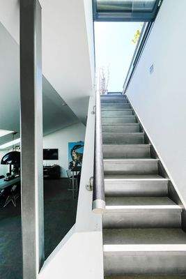 Aufgang zur Dachterrasse