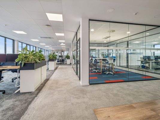 offene Büroflächen