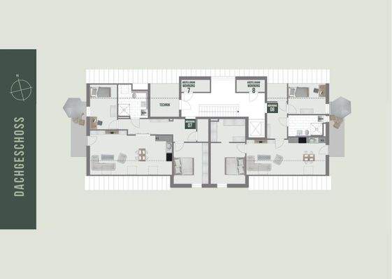 Übersichtsplan Dachgeschoss