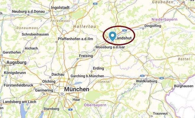 Umgebung von Landshut