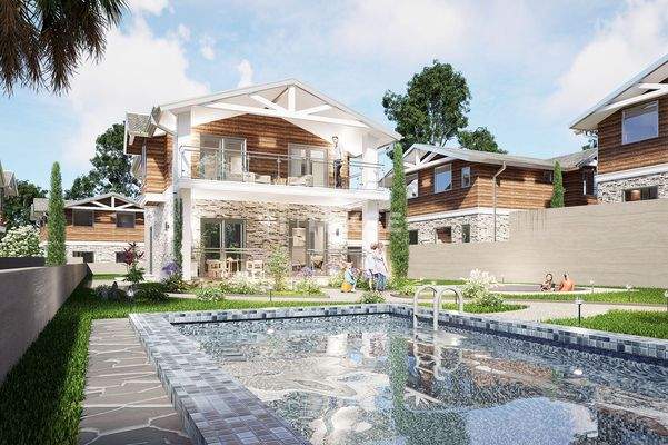 Detached Duplex Villas with Gardens in Bursa