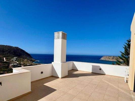 Kreta, Mochlos: Atemberaubende Villa mit Meerblick zu verkaufen