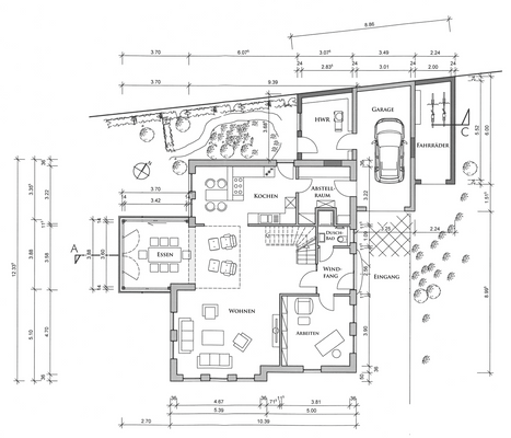 Grundriss Erdgeschoss