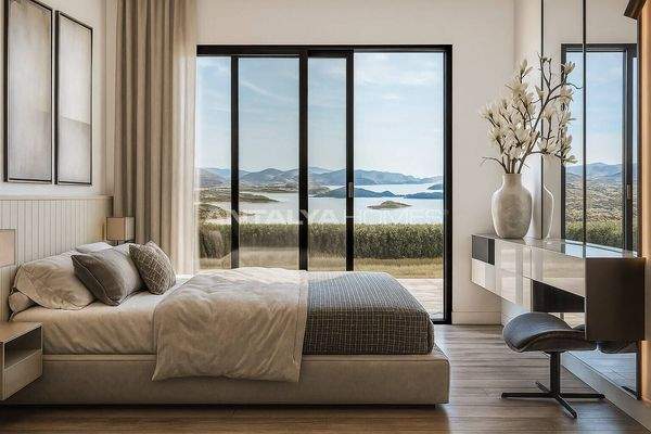 Sea View Flats with Private Pools in Bodrum Bağla