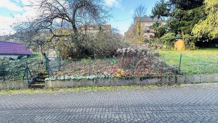 Baugrundstück Rückseite