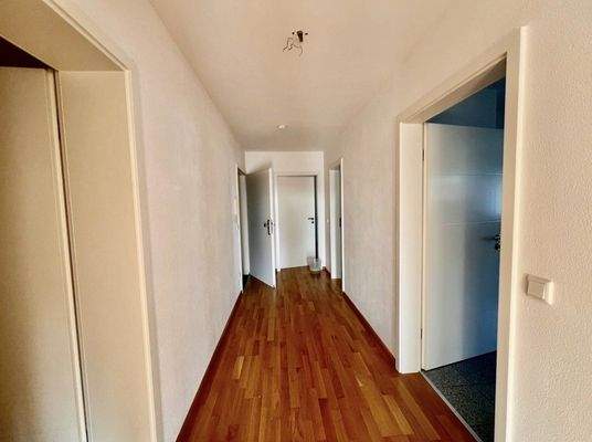 Intelligente Raumaufteilung mit direktem Zugang zu allen Zimmern