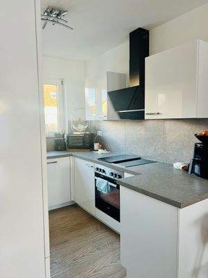 Moderne Küche vom Vormieter